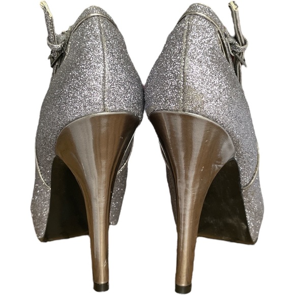 Vintage GUESS sparkly stiletto 5” heels size 7.5 - Picture 3 of 11